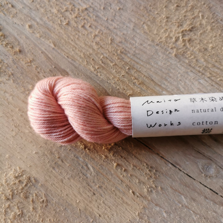 Maito plant dyed cotton thread - solid colours