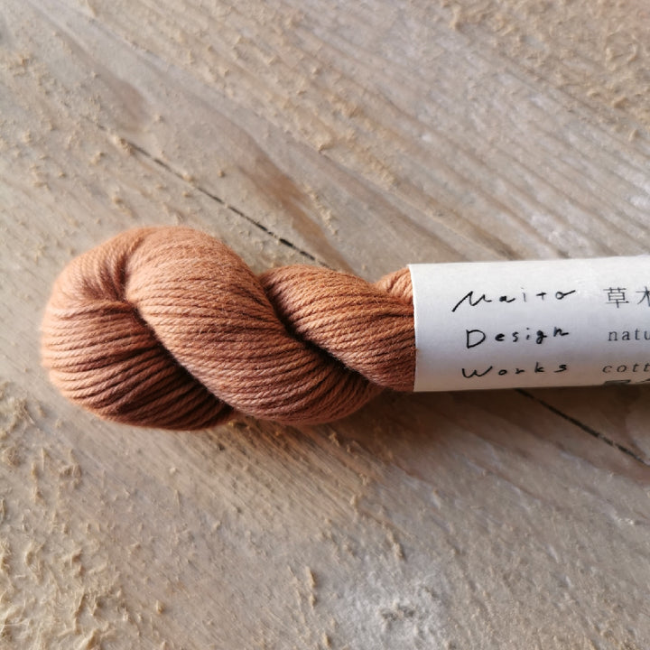 Maito plant dyed cotton thread - solid colours