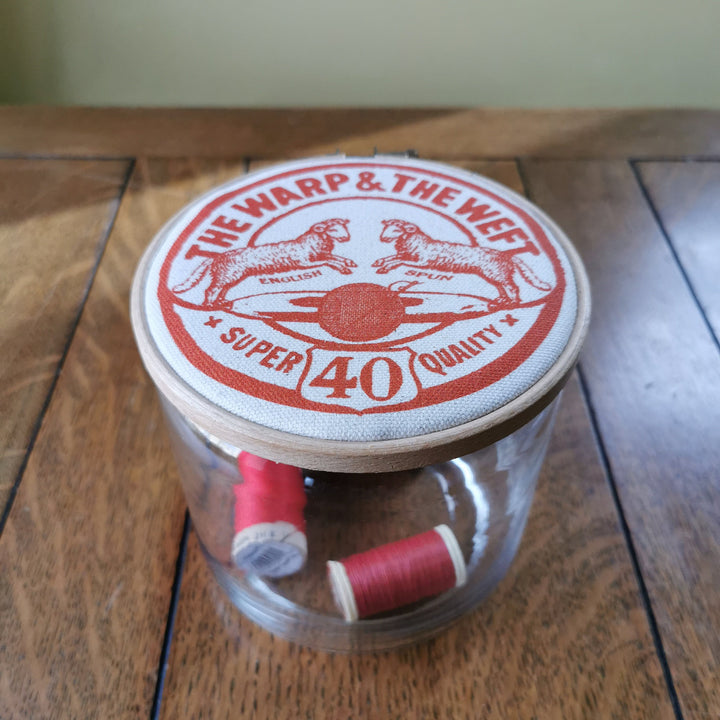 The Industrious Maker - The Warp & The Weft Storage Jar