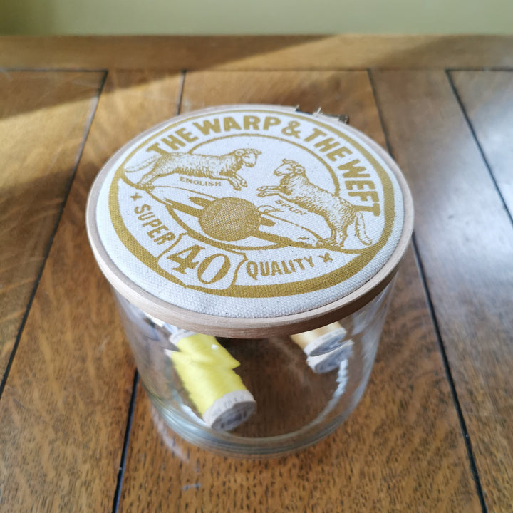 The Industrious Maker - The Warp & The Weft Storage Jar