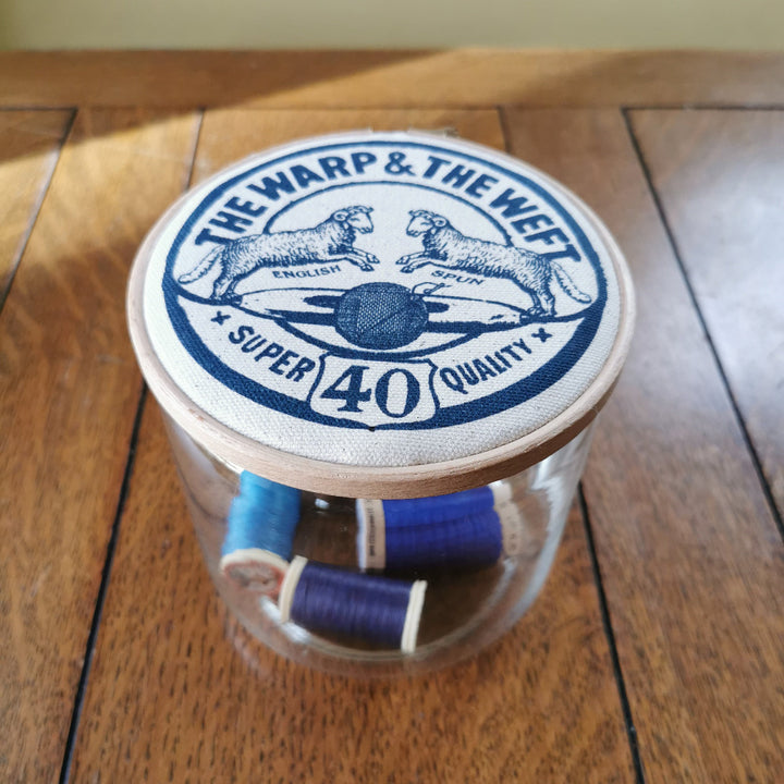 The Industrious Maker - The Warp & The Weft Storage Jar