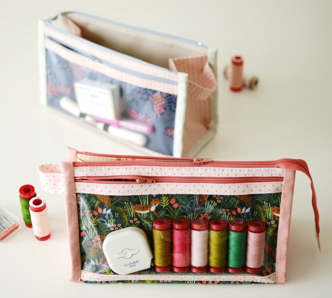 Aneela Hoey Inside Out Pouch Printed Pattern