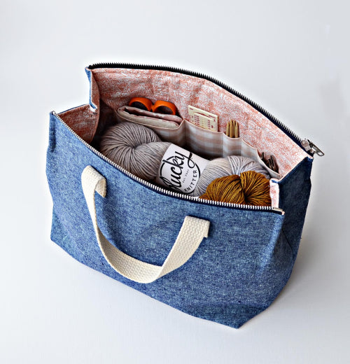 Aneela Hoey Kit Supply Tote Bag Printed Pattern