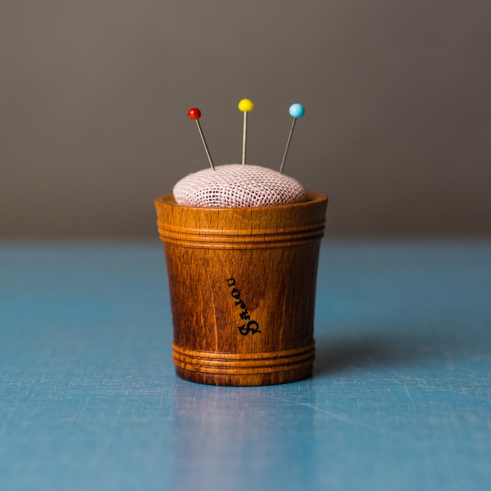 Sajou Wooden Pincushion