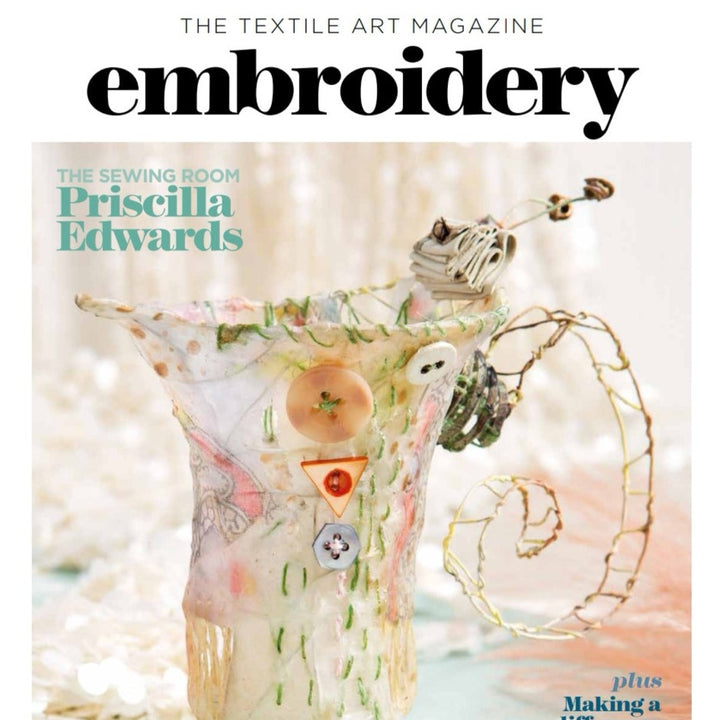 Embroidery Magazine July/August 2022