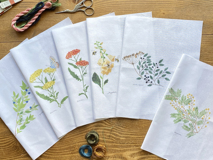 Dee Hardwicke Watercolour Sampler Cloths