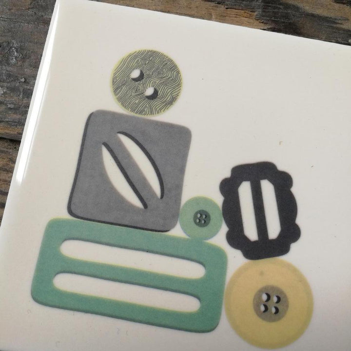 Illustrated Tiles by Alison Milner