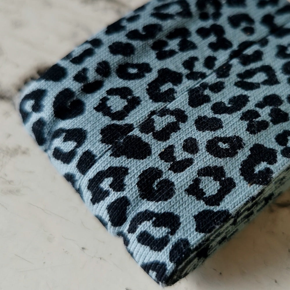 Stretch Jersey Binding in Leopard print - 3m Pack