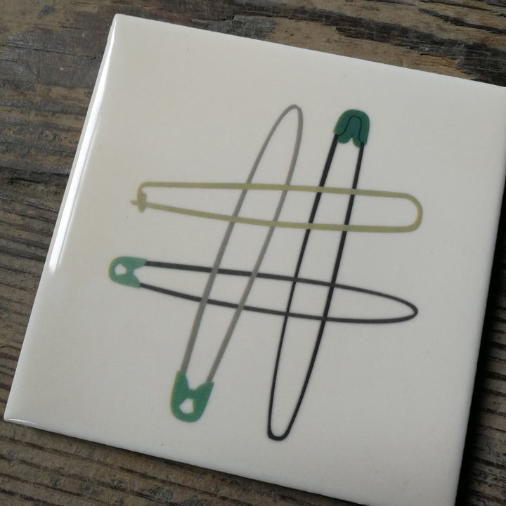 Illustrated Tiles by Alison Milner