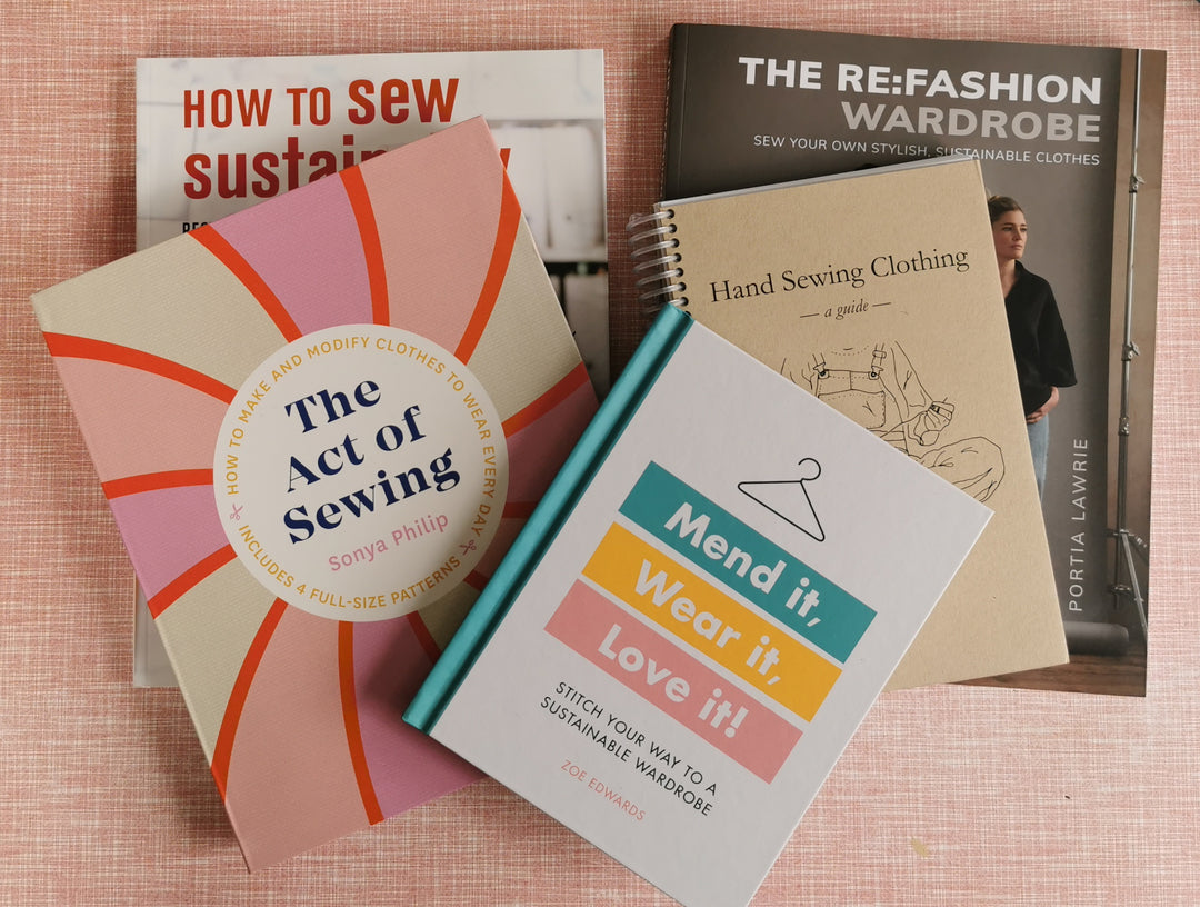 Books to inspire more sustainable garment sewing