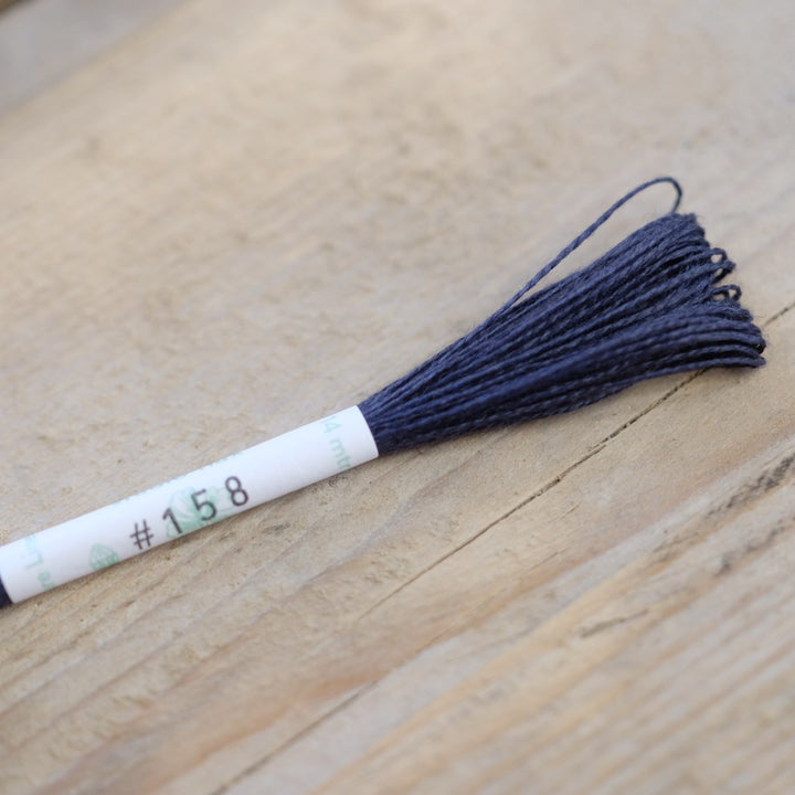 Studio Flax Linen Thread 14m skein - blues