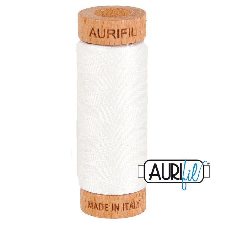 Aurifil 80wt - 274m small wooden spool