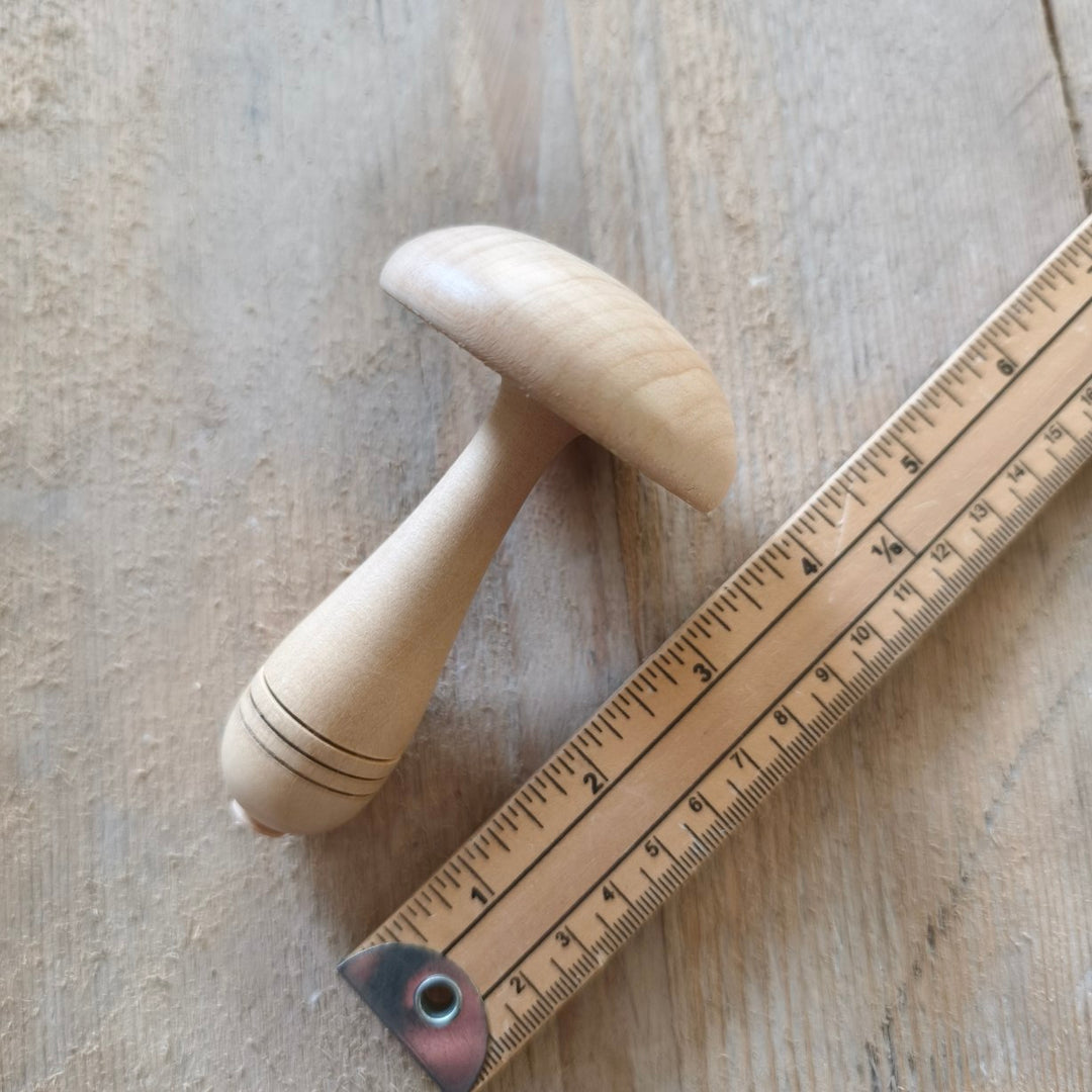 Wooden Darning Mushroom by Richard Gibson