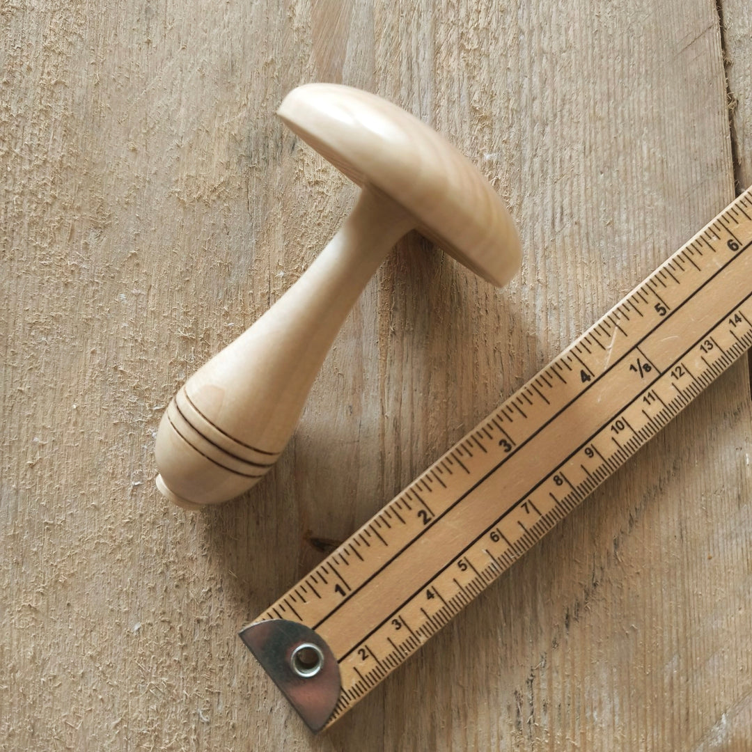 Wooden Darning Mushroom by Richard Gibson