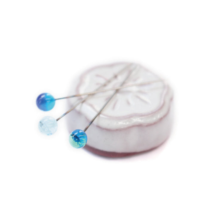 Cohana Glass Bead Marking Pins - Japan Blue