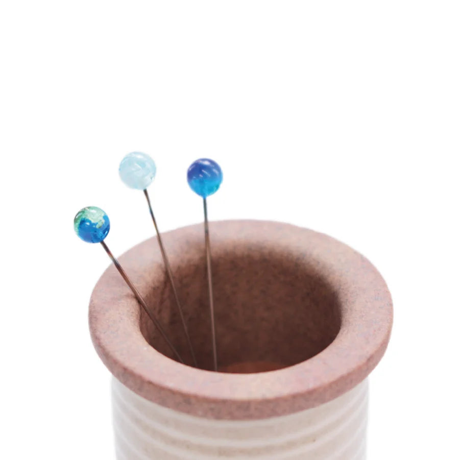 Cohana Glass Bead Marking Pins - Japan Blue
