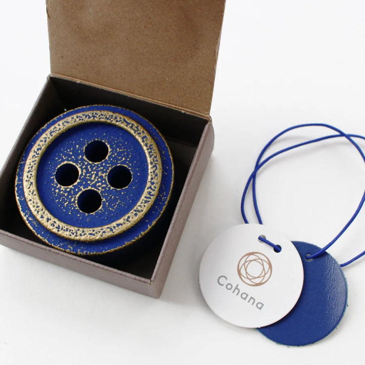 Cohana Button Weight of Nambu Iron - Japan Blue Edition