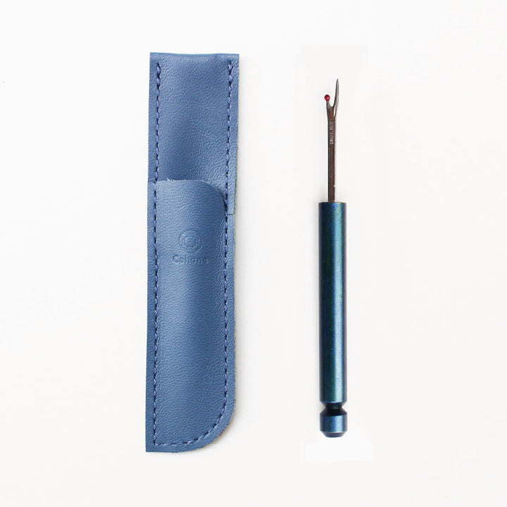 Cohana Lacquered Brass Seam Ripper - Japan Blue Edition