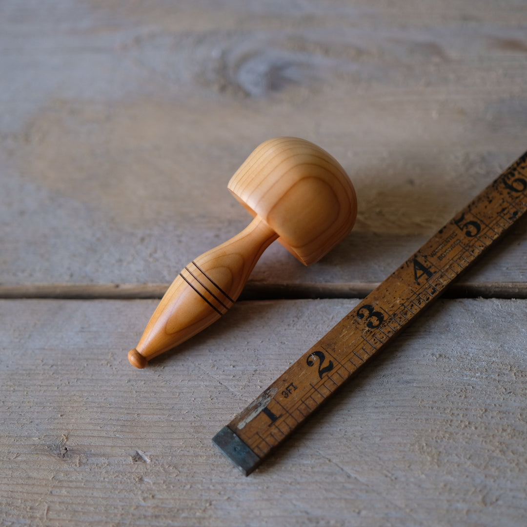 Wooden Darning Mushroom by Richard Gibson