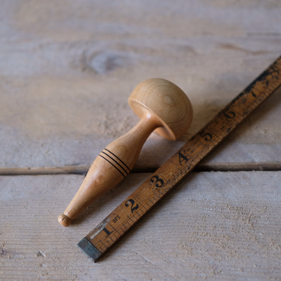 Wooden Darning Mushroom by Richard Gibson