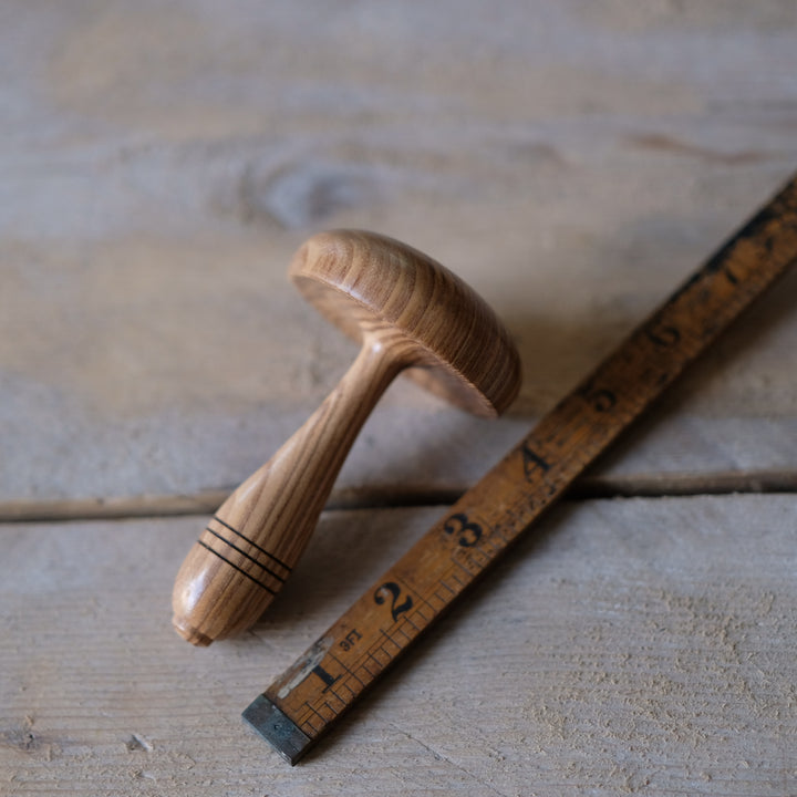 Wooden Darning Mushroom by Richard Gibson