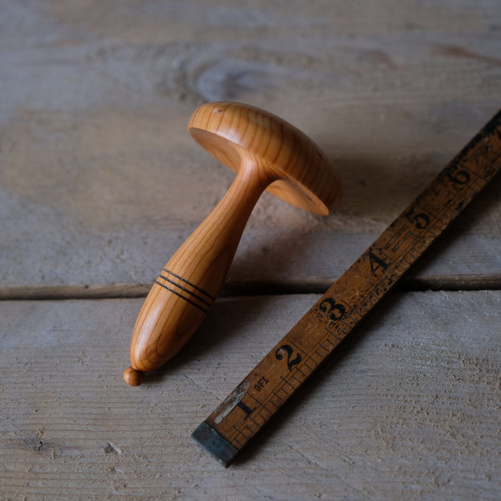 Wooden Darning Mushroom by Richard Gibson