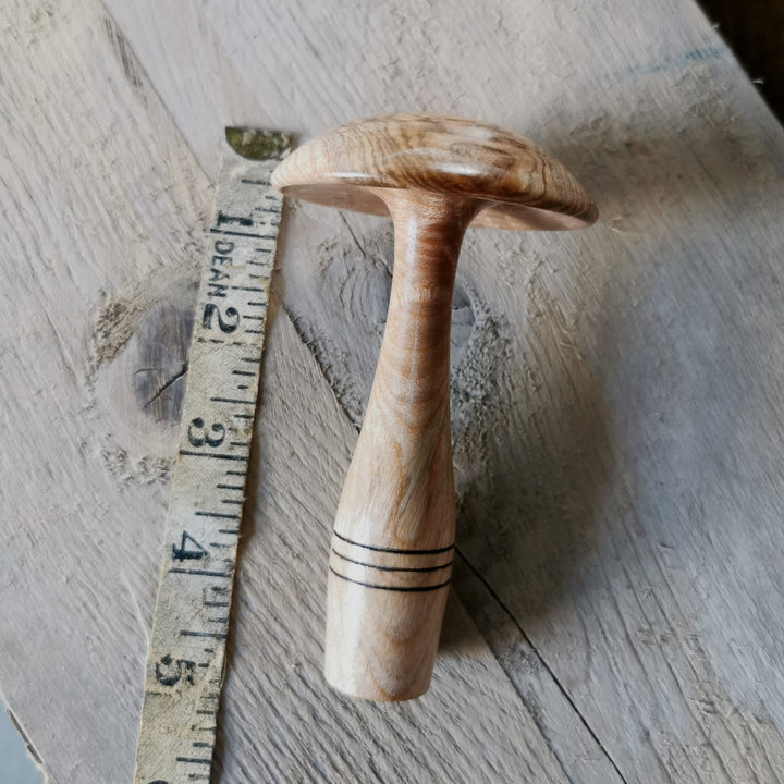 Wooden Darning Mushroom by Richard Gibson