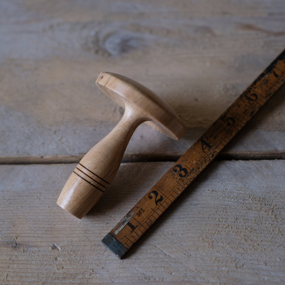 Wooden Darning Mushroom by Richard Gibson