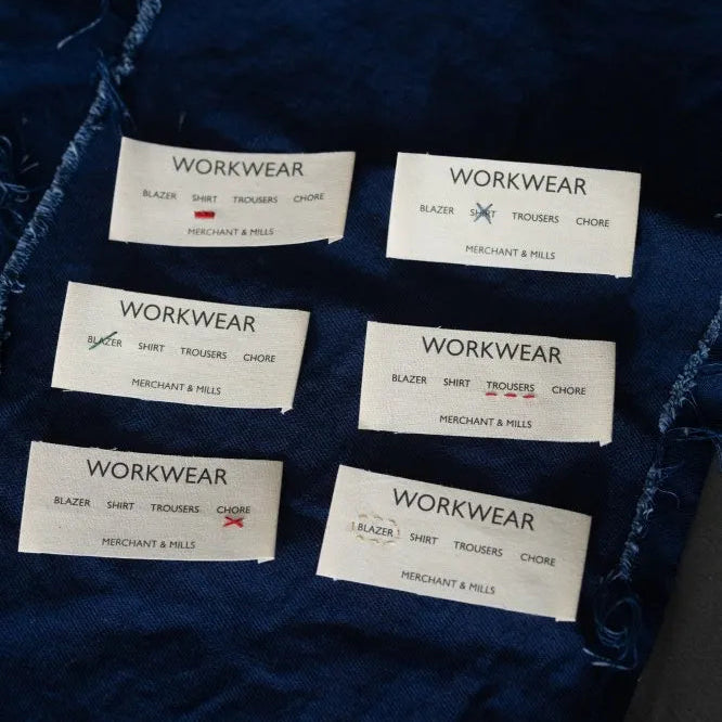 Merchant & Mills Workwear Labels