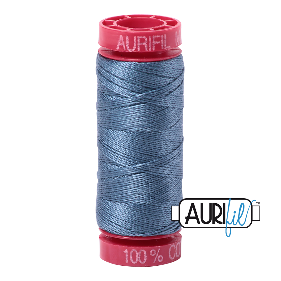 Aurifil 12wt - 50m small red spool