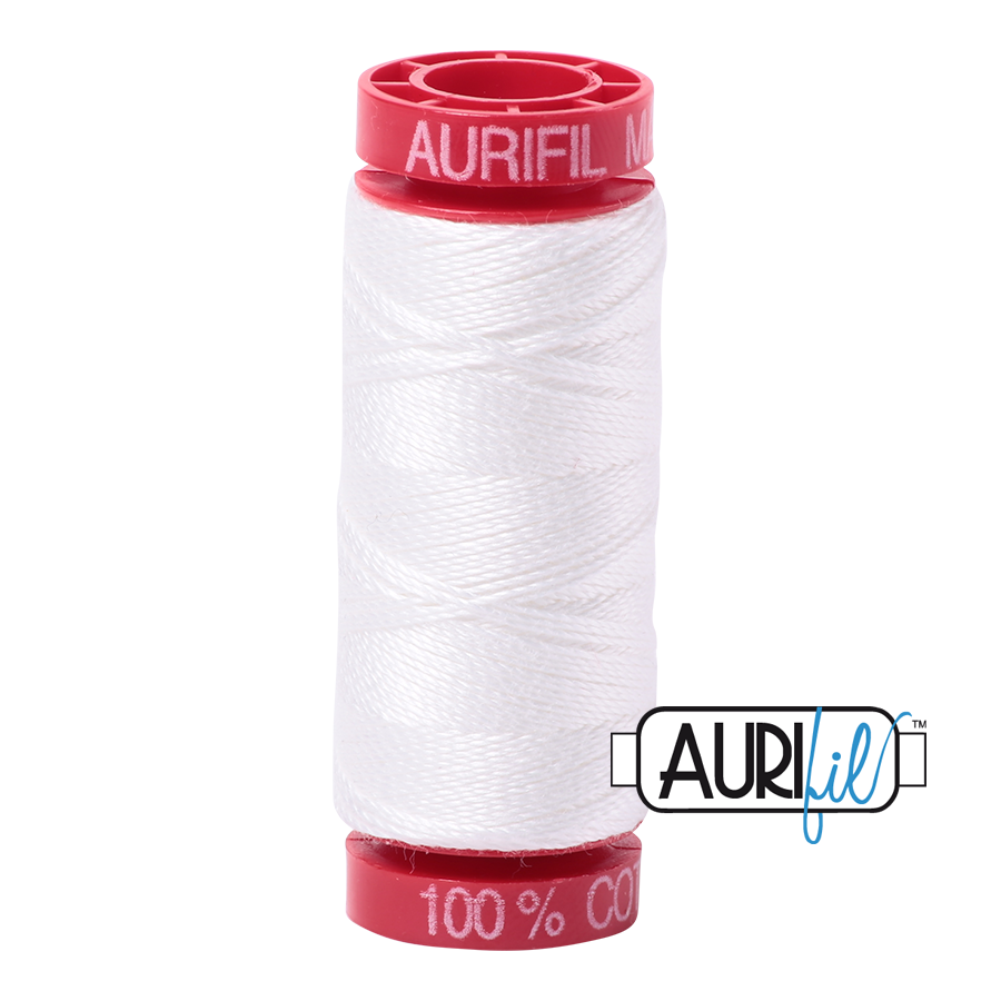 Aurifil 12wt - 50m small red spool