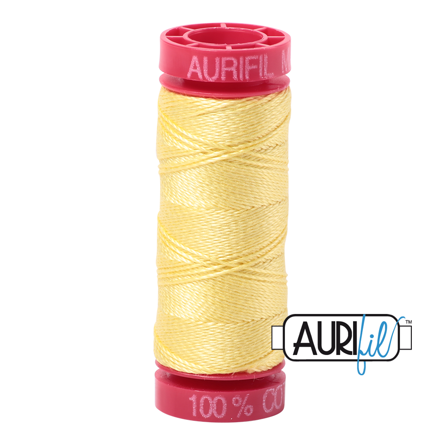 Aurifil 12wt - 50m small red spool