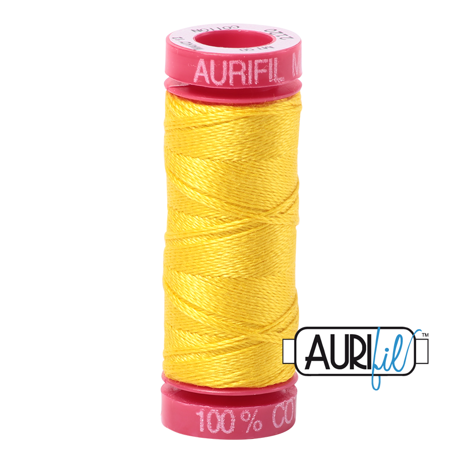 Aurifil 12wt - 50m small red spool