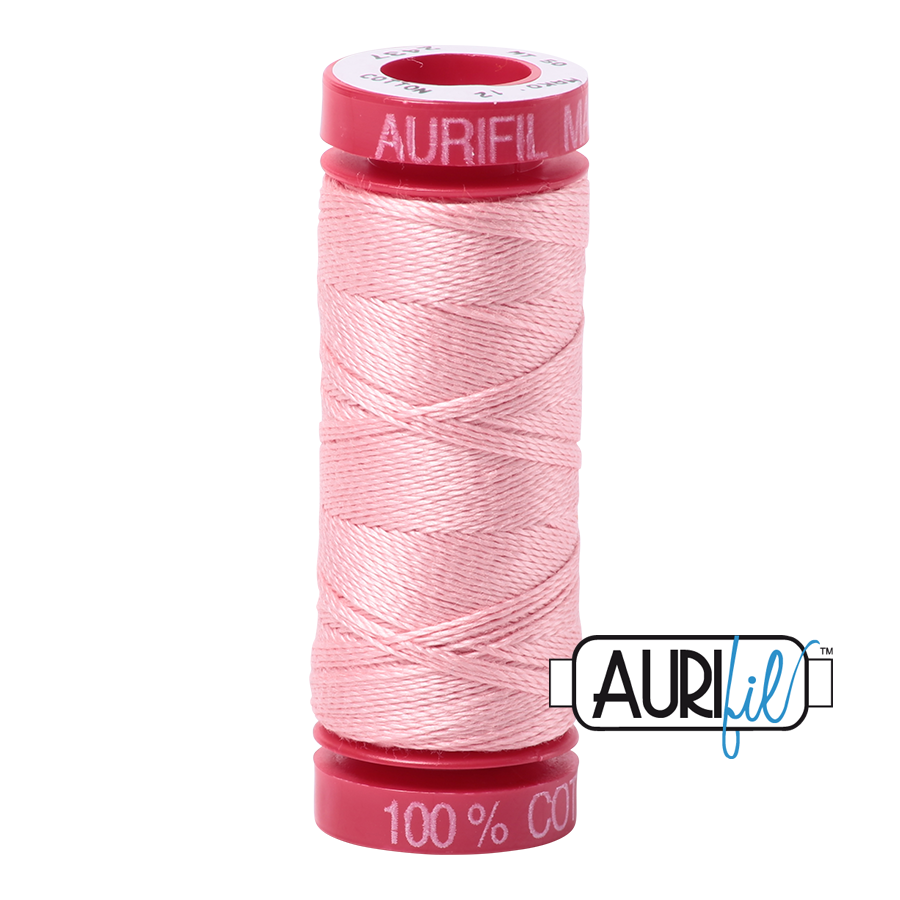 Aurifil 12wt - 50m small red spool