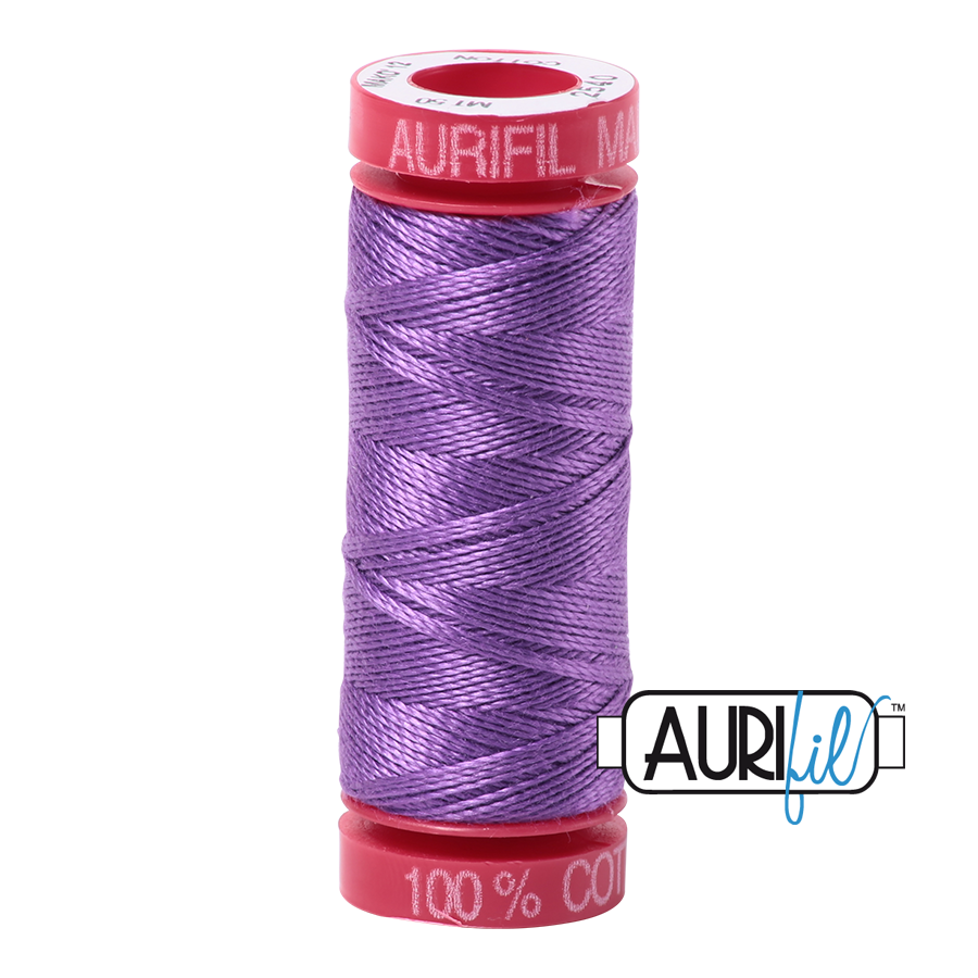 Aurifil 12wt - 50m small red spool