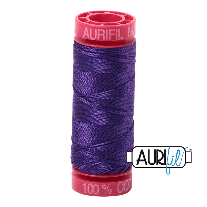 Aurifil 12wt - 50m small red spool