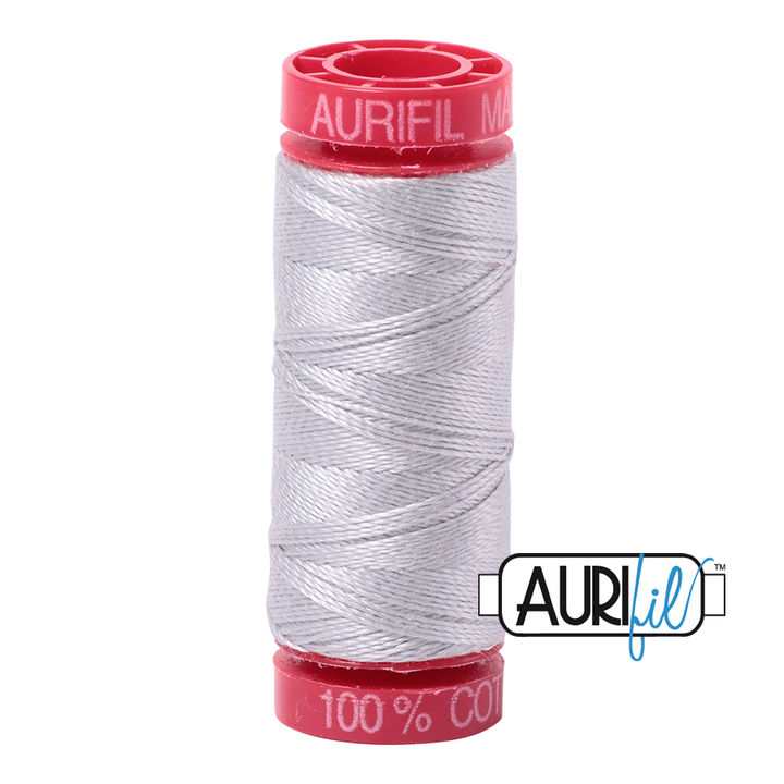 Aurifil 12wt - 50m small red spool