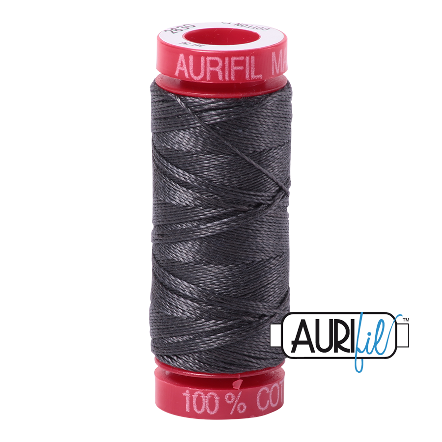 Aurifil 12wt - 50m small red spool