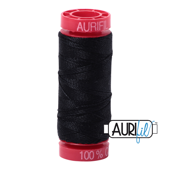 Aurifil 12wt - 50m small red spool