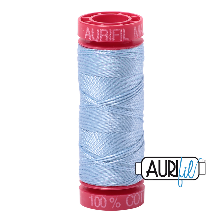 Aurifil 12wt - 50m small red spool
