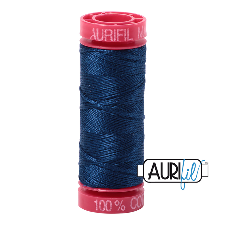 Aurifil 12wt - 50m small red spool