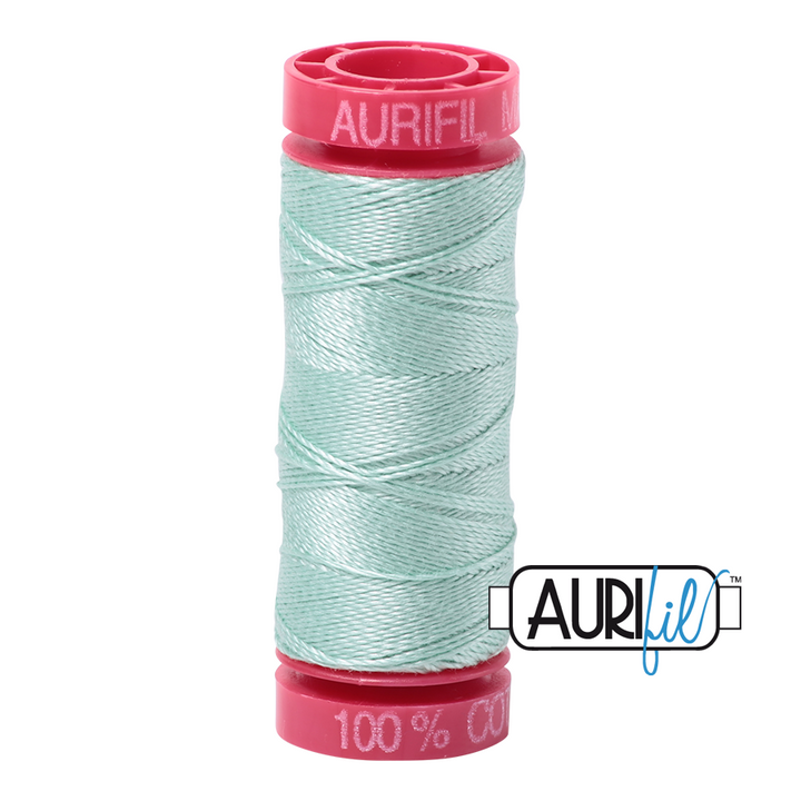 Aurifil 12wt - 50m small red spool