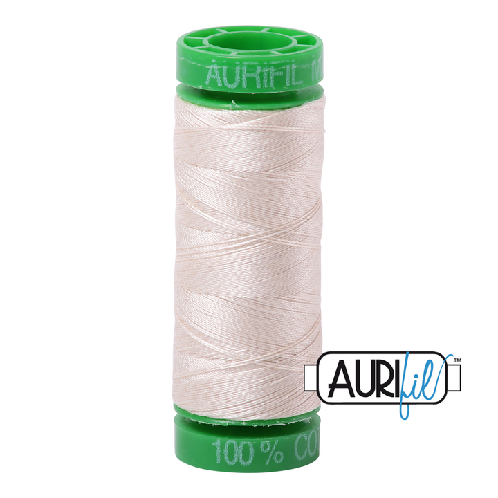 Aurifil 40wt - 150m small green spool