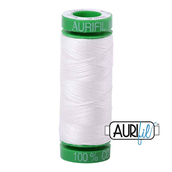 Aurifil 40wt - 150m small green spool