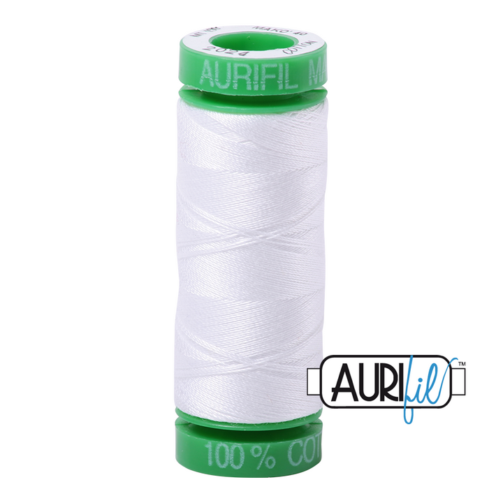 Aurifil 40wt - 150m small green spool