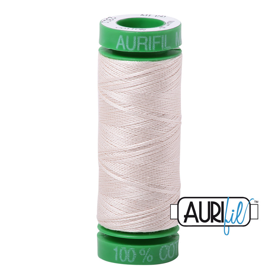 Aurifil 40wt - 150m small green spool