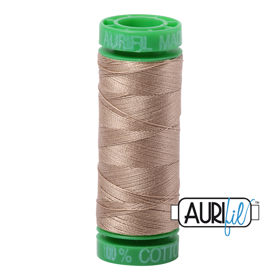 Aurifil 40wt - 150m small green spool