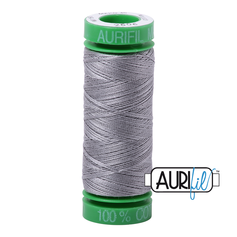 Aurifil 40wt - 150m small green spool
