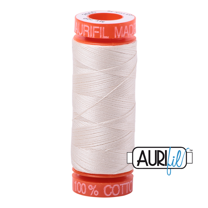 Aurifil 50wt - 200m on orange spool