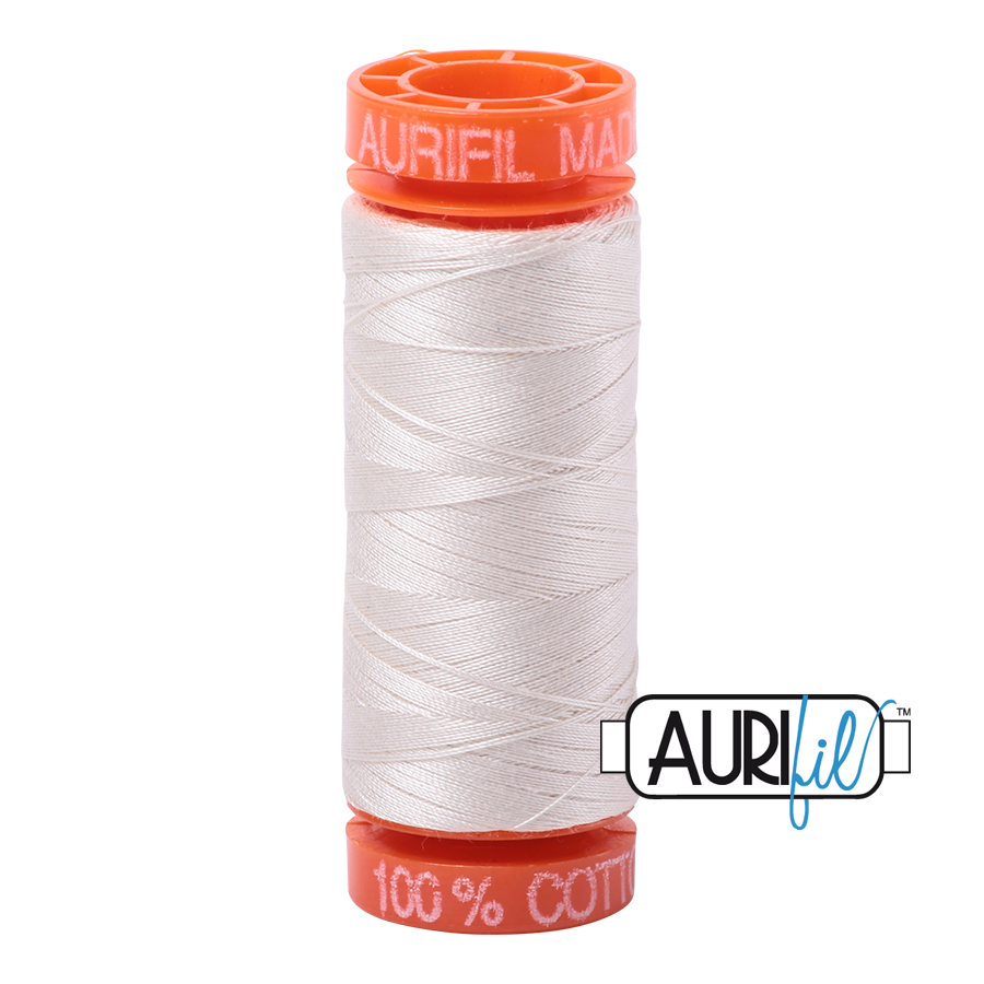Aurifil 50wt - 200m on orange spool